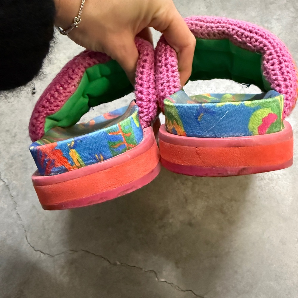 FARM Rio Multicolor Crochet Sandals - Picture 10 of 10